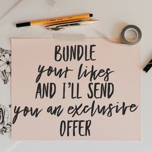 Let me send you a Bundle Offer! :)